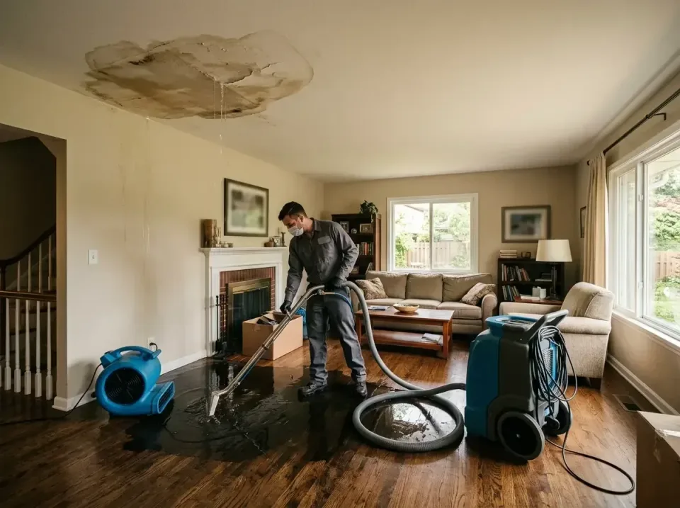 attic-pipe-burst-ceiling-drip-008 — frequently asked questions, Water Damage Restoration & Carpet Care in Keokuk, IA
